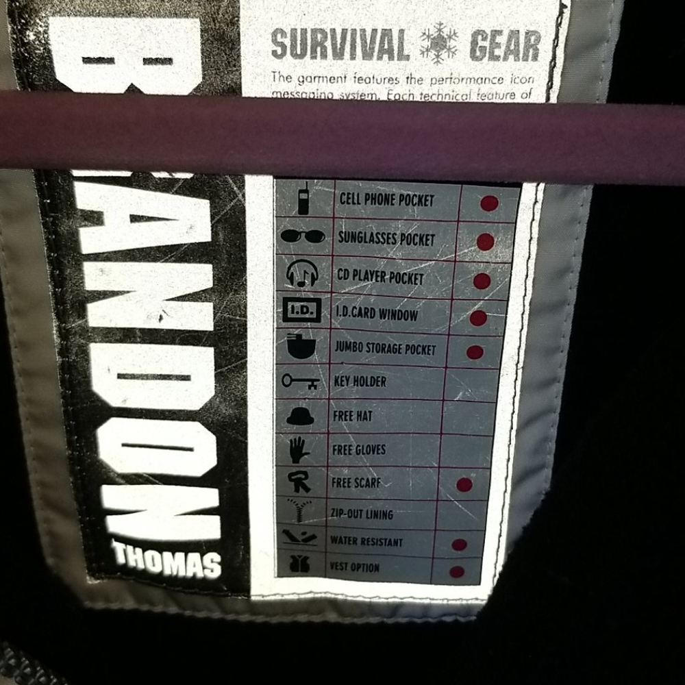 Brandon Thomas Ski Jacket Medium - Picture 4 of 11
